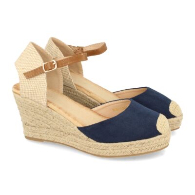 Sandalias de Estilo Valenciana con Cuña
