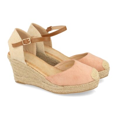 Sandalias de Estilo Valenciana con Cuña