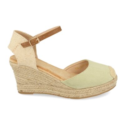 Sandalias de Estilo Valenciana con Cuña - Imagen 2