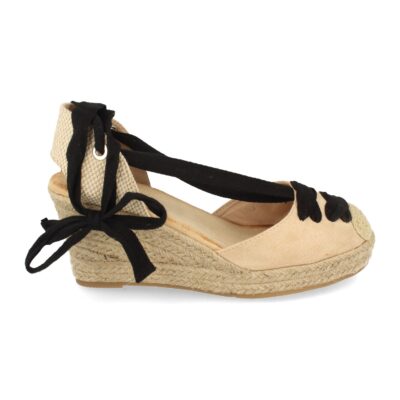 Sandalias Estilo Valenciano con Cuña de Yute - Imagen 2