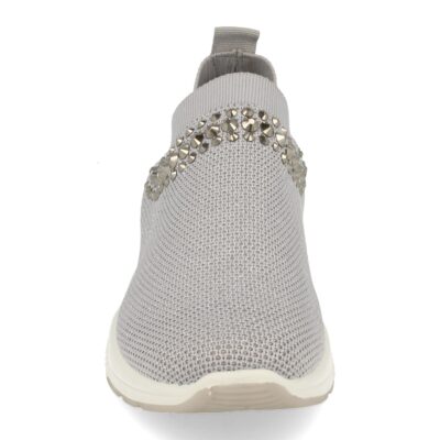 Zapatilla de Mujer con Pedreria y Tejido Elastico - Imagen 3