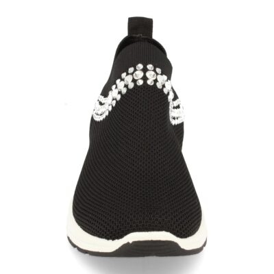 Zapatilla de Mujer con Pedreria y Tejido Elastico - Imagen 3