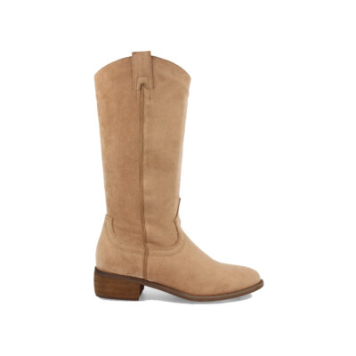 Bota de Tacon con Bordado y Cremallera - Imagen 2