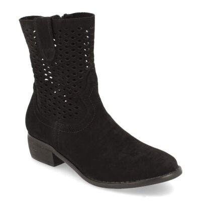 Botin de Tacon Bajo con Calados - Imagen 2