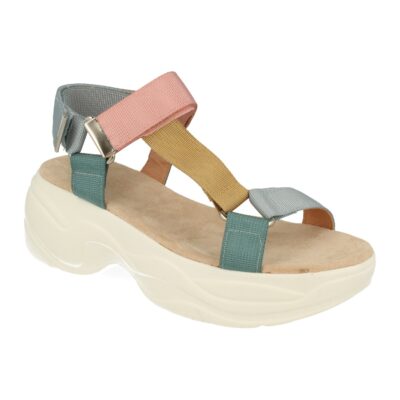 Sandalia de Plataforma con Velcro - Imagen 2