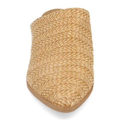 Zueco de Mujer con Tacon de Estilo Rafia - Imagen 3