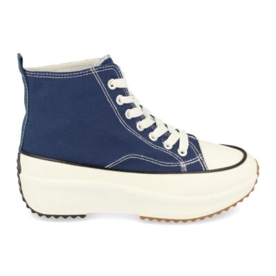 Zapatilla Abotinada de Plataforma con Cordones - Imagen 2