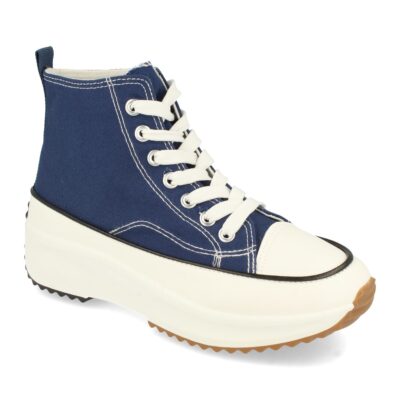 Zapatilla Abotinada de Plataforma con Cordones - Imagen 3