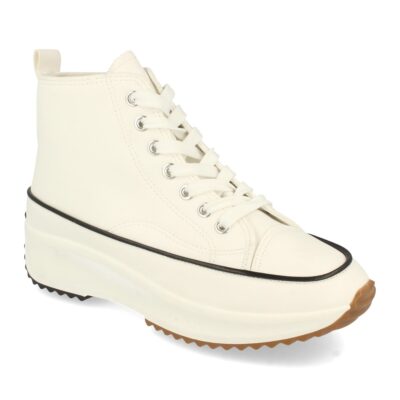 Zapatilla Abotinada de Plataforma con Cordones - Imagen 3