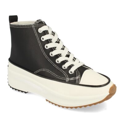 Zapatilla Abotinada de Plataforma con Cordones - Imagen 3