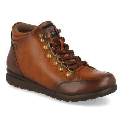 Botin Plano con Cremallera y Cordones - Imagen 3