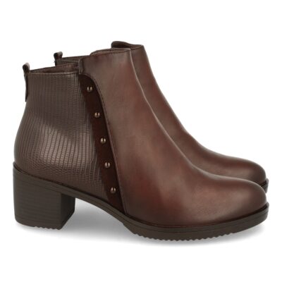 Botin de Tacon con Cremallera