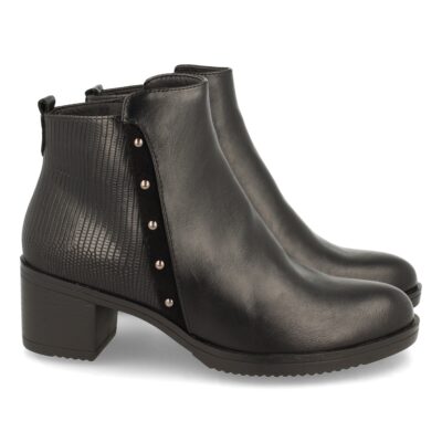Botin de Tacon con Cremallera