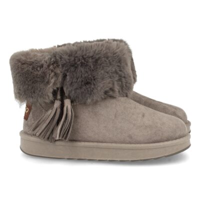 Botin Australiano con Flecos y Pelo