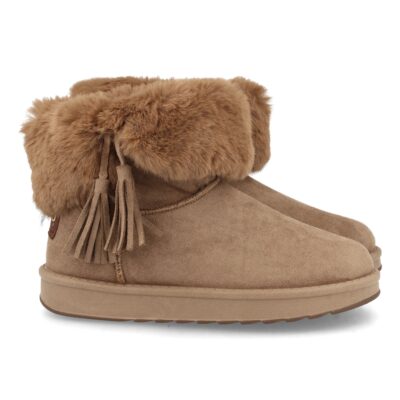 Botin Australiano con Flecos y Pelo