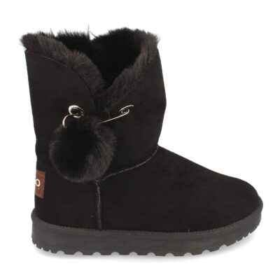 Botin Australiano con Pompon y Pelo
