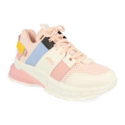 Sneakers de Mujer con Rejilla y Cordones - Imagen 2