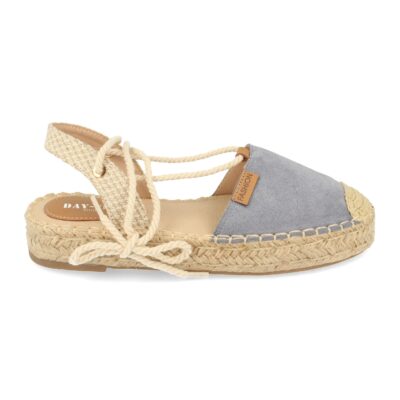 Sandalia Forrada de Yute y Cordones - Imagen 2