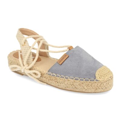 Sandalia Forrada de Yute y Cordones - Imagen 3