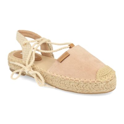 Sandalia Forrada de Yute y Cordones - Imagen 3