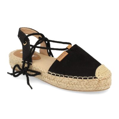Sandalia Forrada de Yute y Cordones - Imagen 3