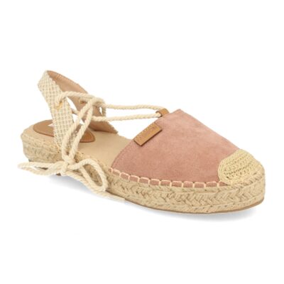 Sandalia Forrada de Yute y Cordones - Imagen 3
