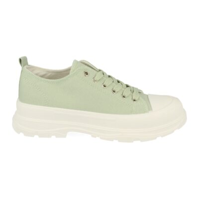 Zapatilla de Plataforma con Cordones