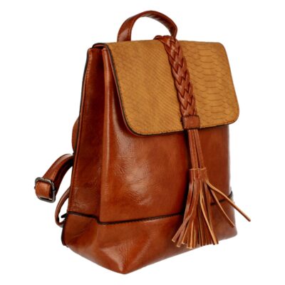 Mochila con Flecos y Cremallera - Imagen 2