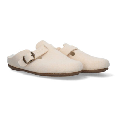 Zueco Plano Ancho para Mujer