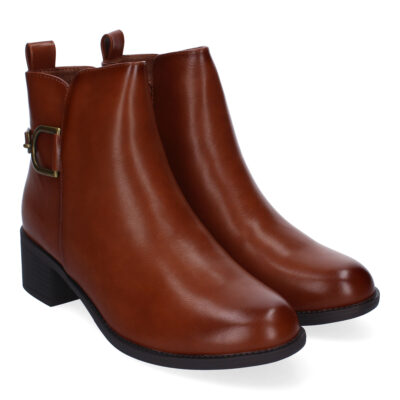 Botines de Mujer, Comodos y Elegantes con Detalle de Hebilla
