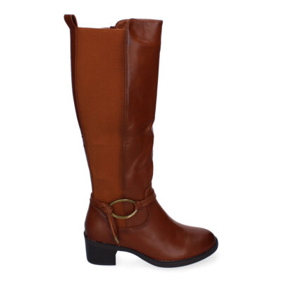 Botas de Tacón para Mujer, Comodas y Elegantes, Detalles de Caña Arrugada - Imagen 2