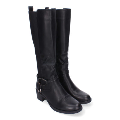 Botas de Tacón para Mujer, Comodas y Elegantes, Detalles de Caña Arrugada