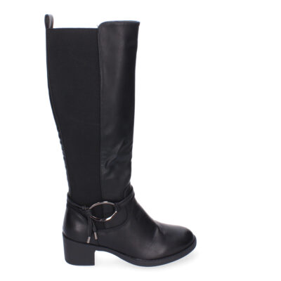 Botas de Tacón para Mujer, Comodas y Elegantes, Detalles de Caña Arrugada - Imagen 2