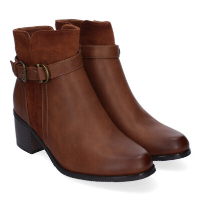 Botines de Mujer, Comodos y Elegantes con Detalle de Hebilla