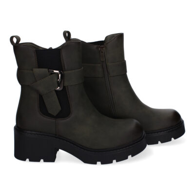 Botines de Tacón para Mujer, Comodos y Elegantes con Suela Dentada - Imagen 5