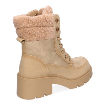 Botines de Tacón para Mujer, Comodos y Elegantes, Forrados de Borreguillo - Imagen 4