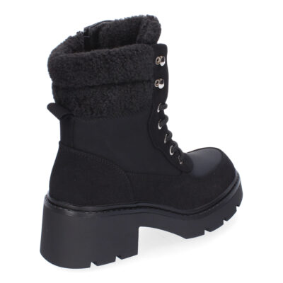 Botines de Tacón para Mujer, Comodos y Elegantes, Forrados de Borreguillo - Imagen 4
