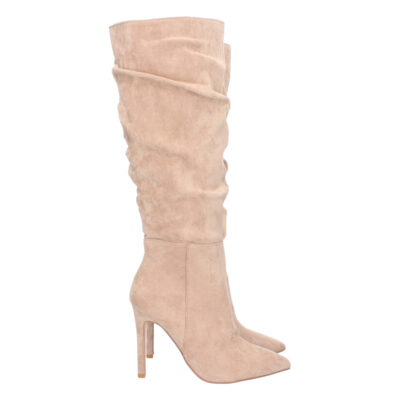 Bota de Tacon Fino con Cremallera