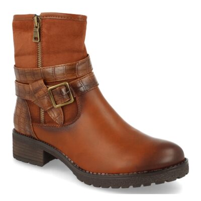 Botin con Estampado de Cocodrilo y Hebilla - Imagen 2