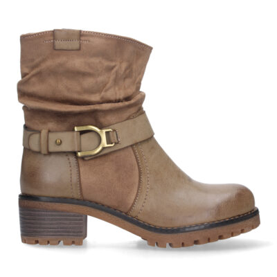 Botin de Tacon Ancho para Mujer - Imagen 2