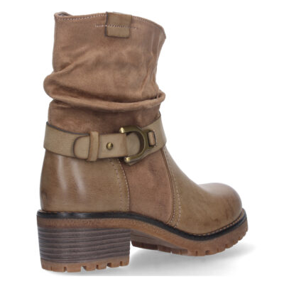 Botin de Tacon Ancho para Mujer - Imagen 4