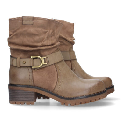 Botin de Tacon Ancho para Mujer - Imagen 5