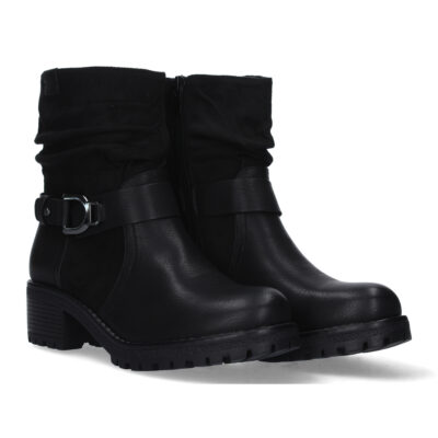 Botin de Tacon Ancho para Mujer