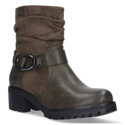 Botin de Tacon Ancho para Mujer - Imagen 3