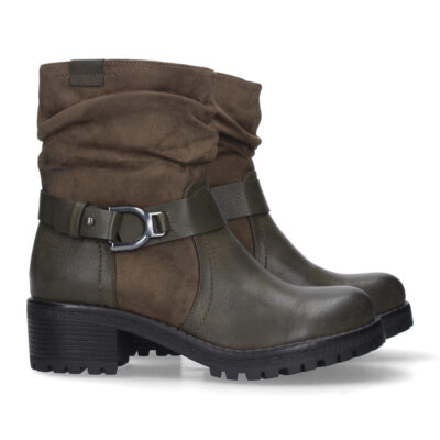Botin de Tacon Ancho para Mujer - Imagen 5