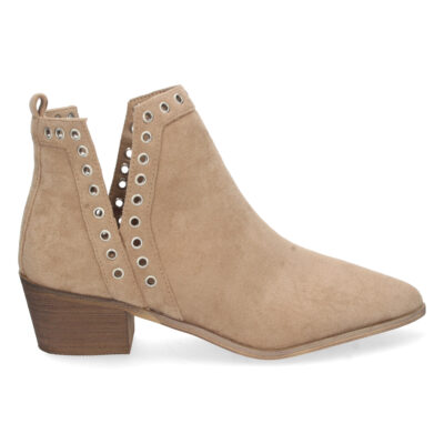 Botin de Tacon con Tachas y Hebilla - Imagen 2