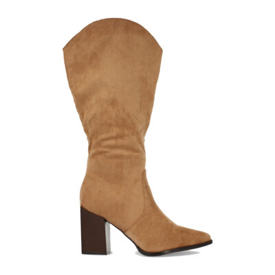 Bota de Tacon Cuadrado y Cremallera - Imagen 2
