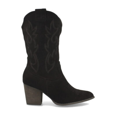 Bota Campera con Tacon y Grabado en Caña - Imagen 2