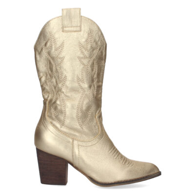 Bota Campera con Tacon y Grabado en Caña - Imagen 2
