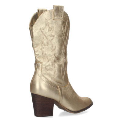 Bota Campera con Tacon y Grabado en Caña - Imagen 4